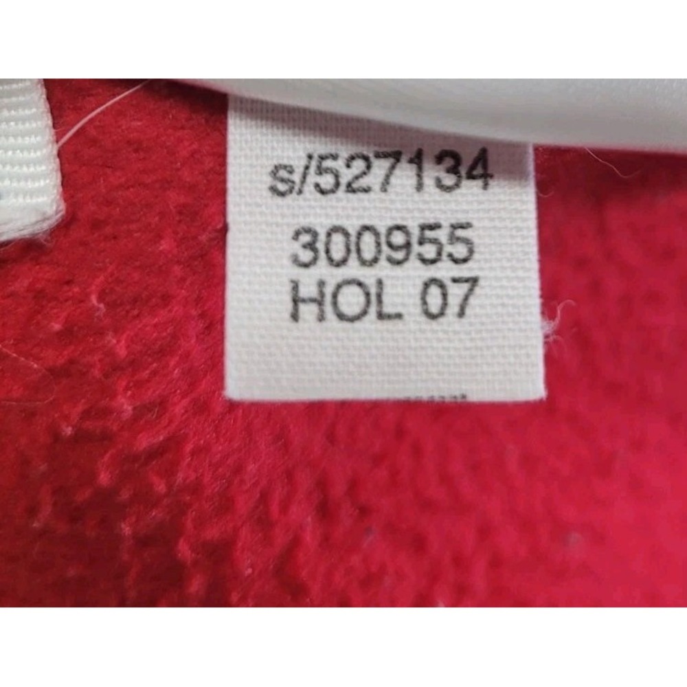 Old Navy Teddy Sweater Womens Size Small Red 1/4 Zip Casual Soft Comfy LS Fleece - Picture 8 of 9